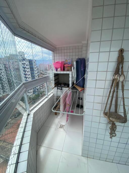 Apartamento 2 Dormitorios E Sacada Gourmet Frente Ao Mar Praia Grande  Bagian luar foto